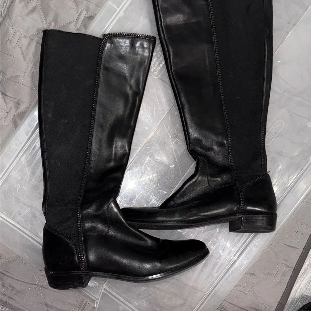 Tahari Black Knee-High Women's Boots